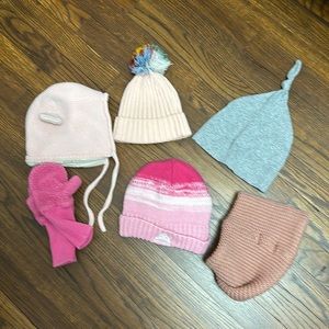 Hats, scarves, and mittens bundle